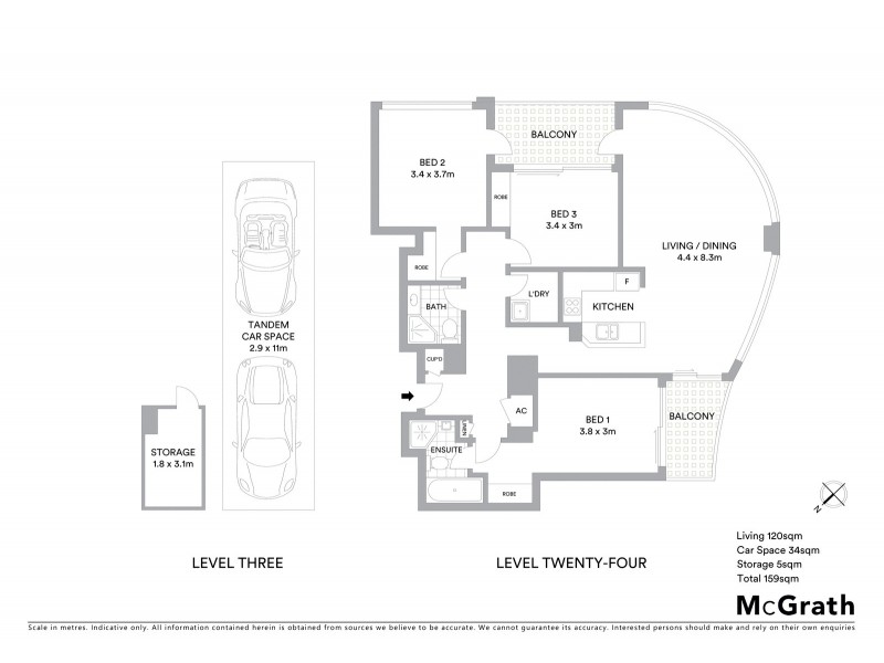 202/809 Pacific Highway, Chatswood NSW 2067 Floorplan