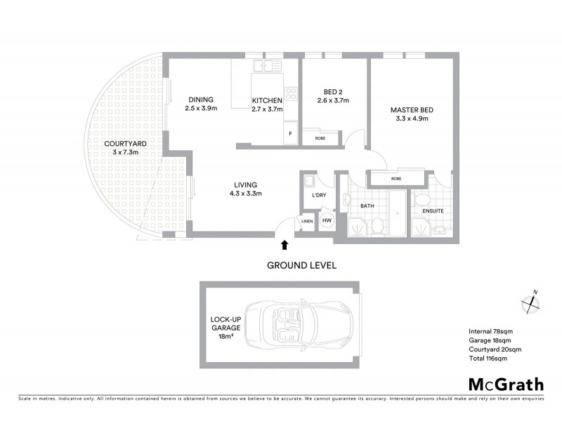 13/11 Goodchap Road, Chatswood NSW 2067 Floorplan