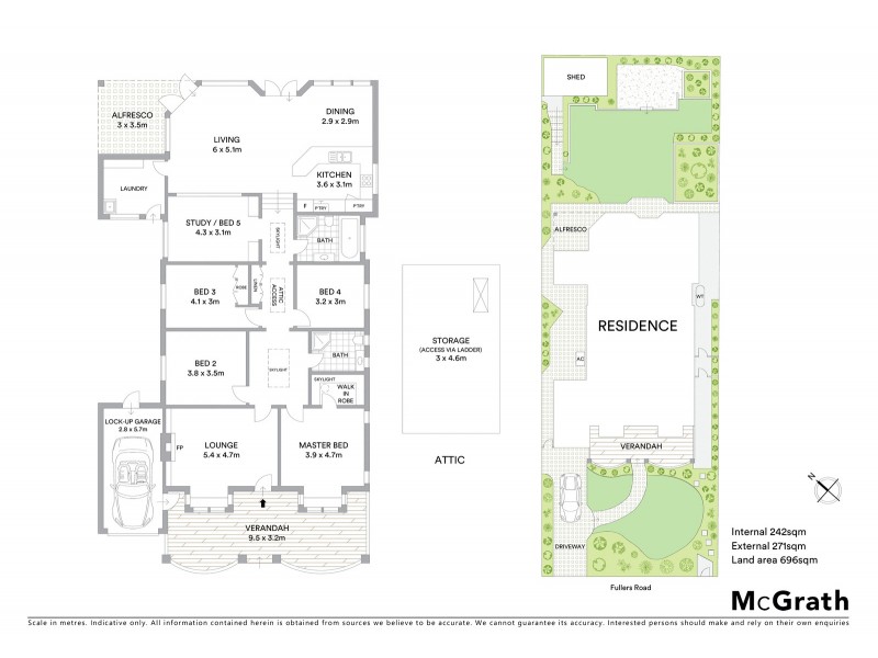 129 Fullers Road, Chatswood NSW 2067 Floorplan
