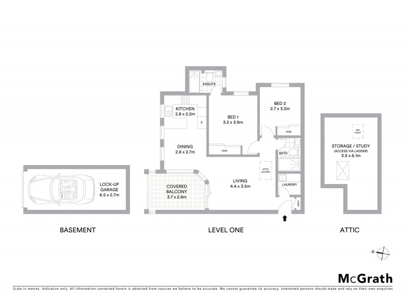 5/56 Dalleys Road, Naremburn NSW 2065 Floorplan