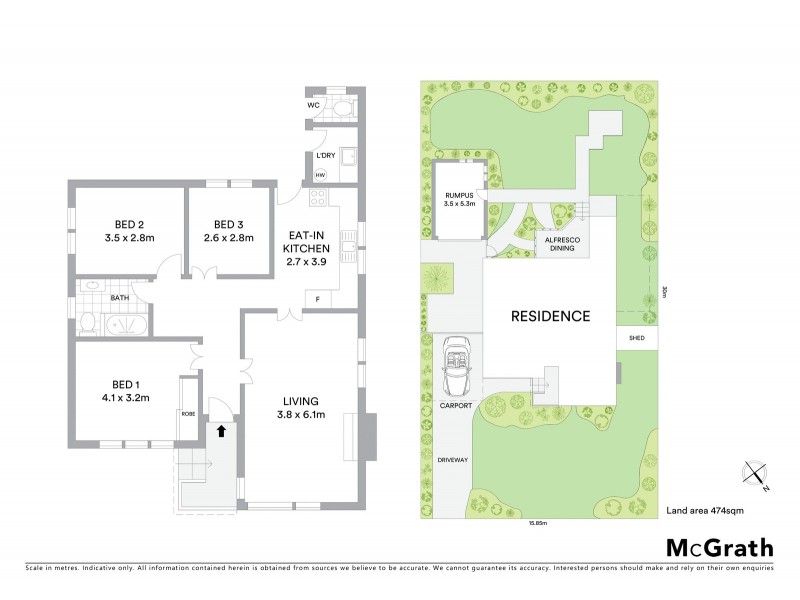 12 Betty Hendry Parade, North Ryde NSW 2113 Floorplan