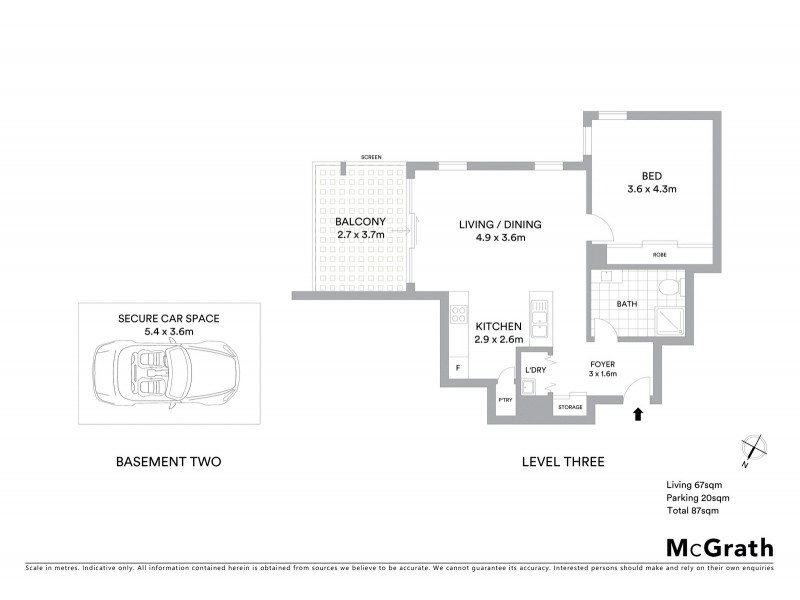 18/3 Nola Road, Roseville NSW 2069 Floorplan