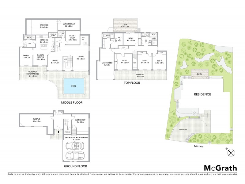 11 Reid Drive, Chatswood NSW 2067 Floorplan
