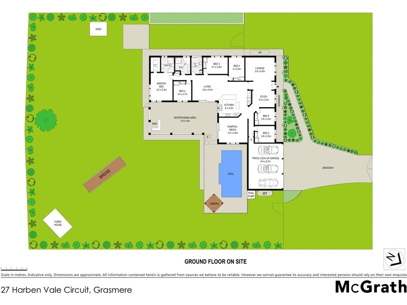 27 Harben Vale Circuit, Grasmere NSW 2570 Floorplan