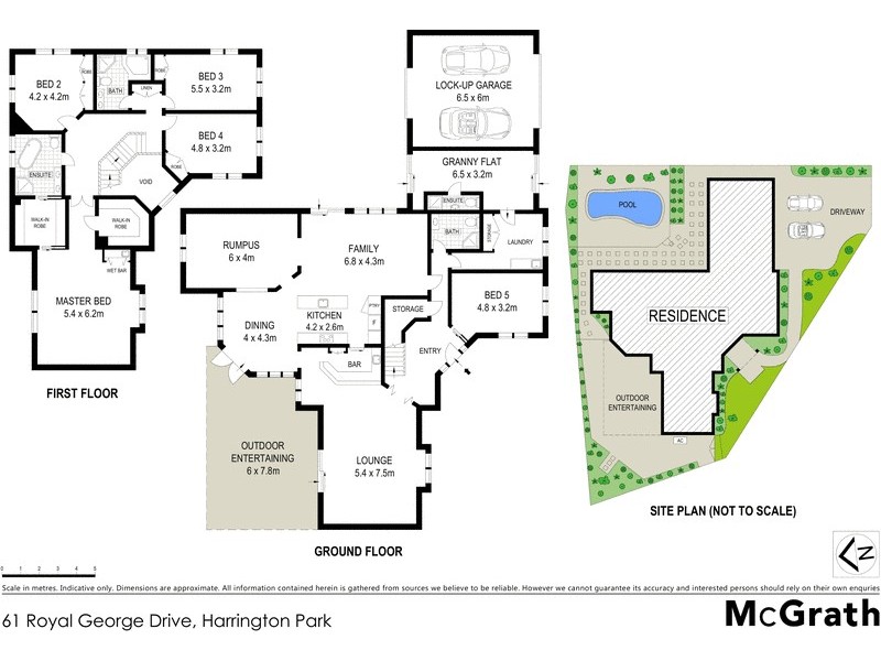 61 Royal George Drive, Harrington Park NSW 2567 Floorplan