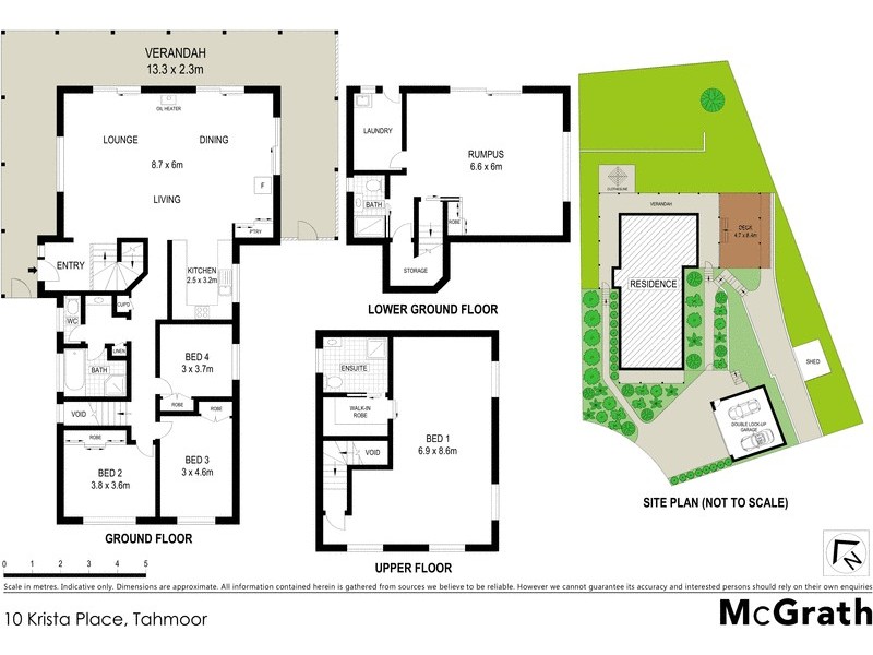 10 Krista Place, Tahmoor NSW 2573 Floorplan