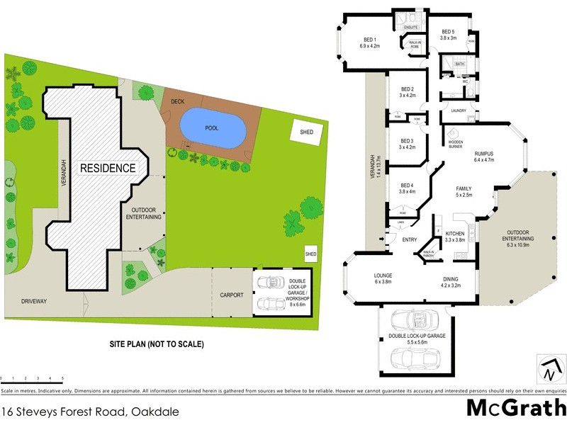 16 Steveys Forest Road, Oakdale NSW 2570 Floorplan