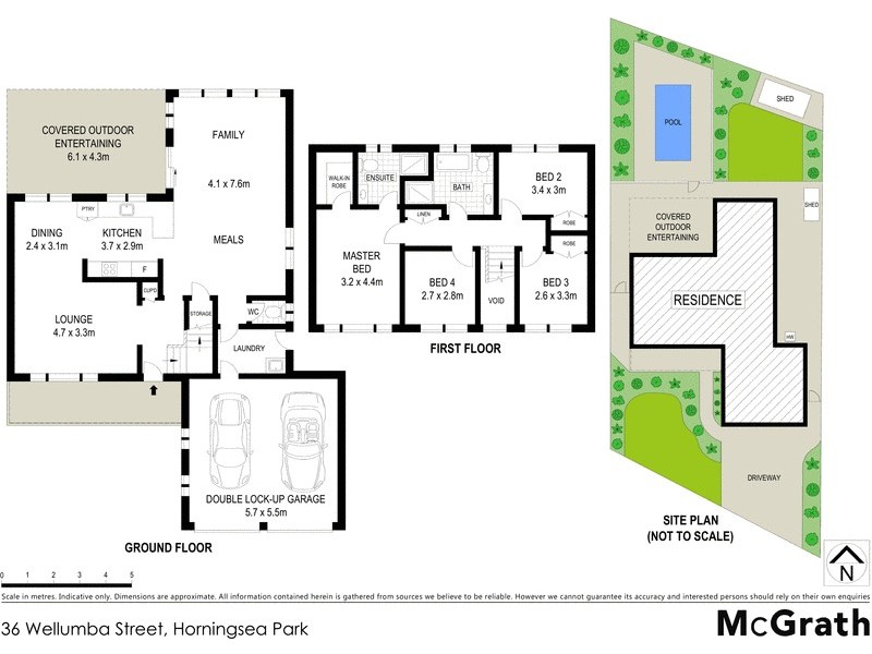 36 Wellumba Street, Horningsea Park NSW 2171 Floorplan