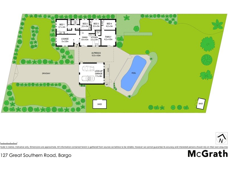 127 Great Southern Road, Bargo NSW 2574 Floorplan