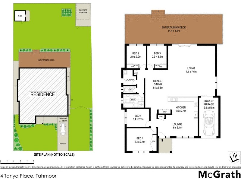4 Tanya Place, Tahmoor NSW 2573 Floorplan