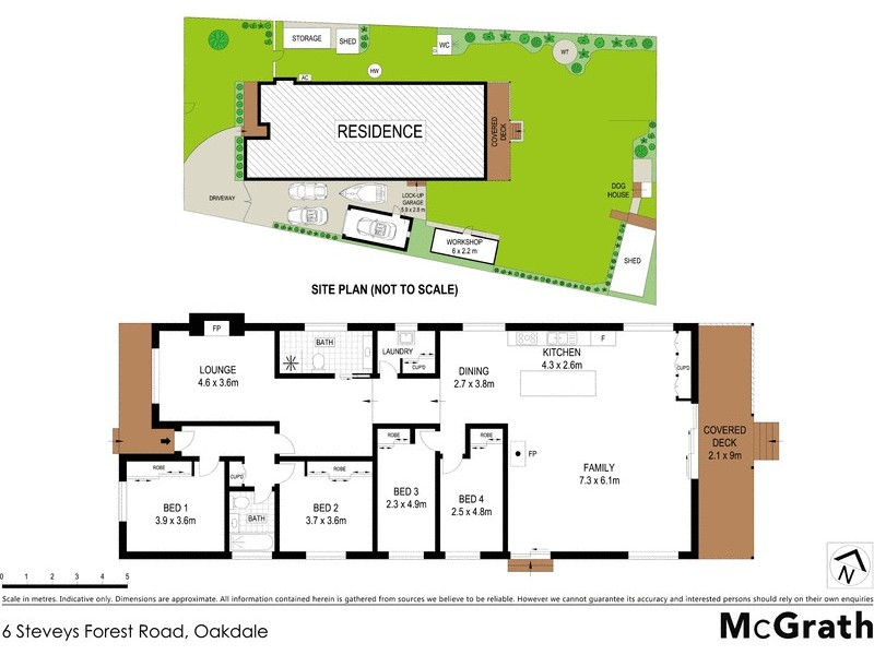 6 Steveys Forest Road, Oakdale NSW 2570 Floorplan