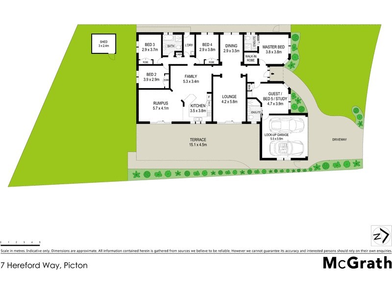 7 Hereford Way, Picton NSW 2571 Floorplan