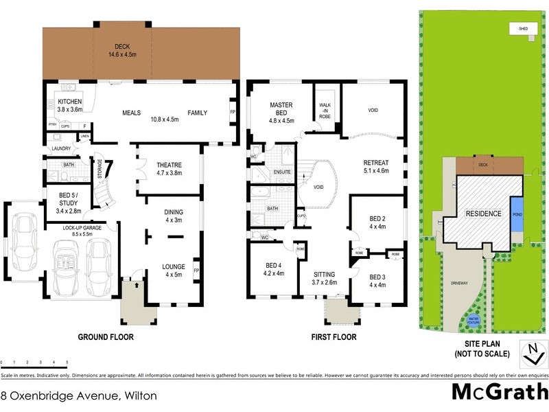 8 Oxenbridge Avenue, Wilton NSW 2571 Floorplan
