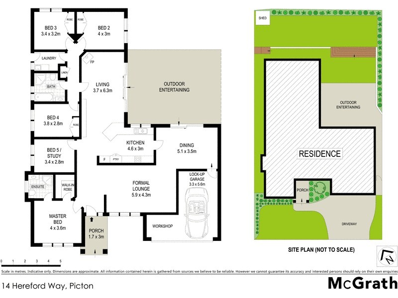 14 Hereford Way, Picton NSW 2571 Floorplan