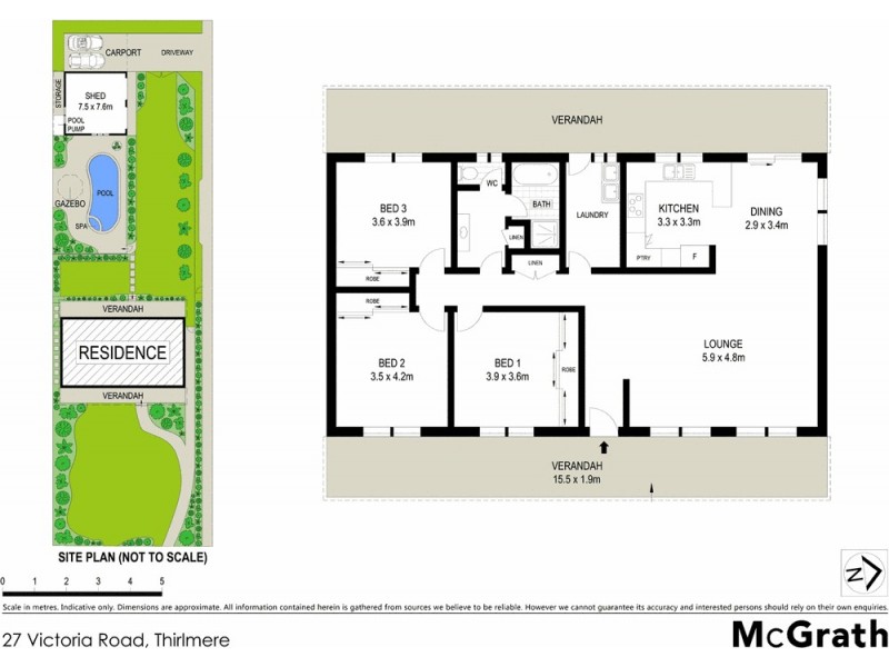 27 Victoria Road, Thirlmere NSW 2572 Floorplan