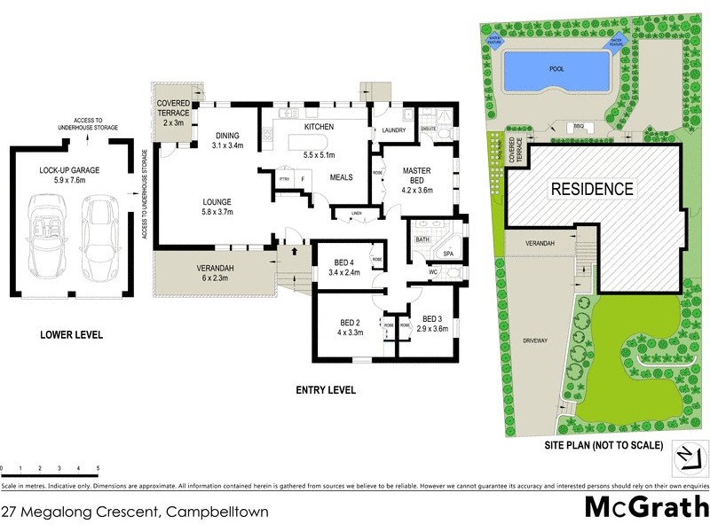 27 Megalong Crescent, Campbelltown NSW 2560 Floorplan