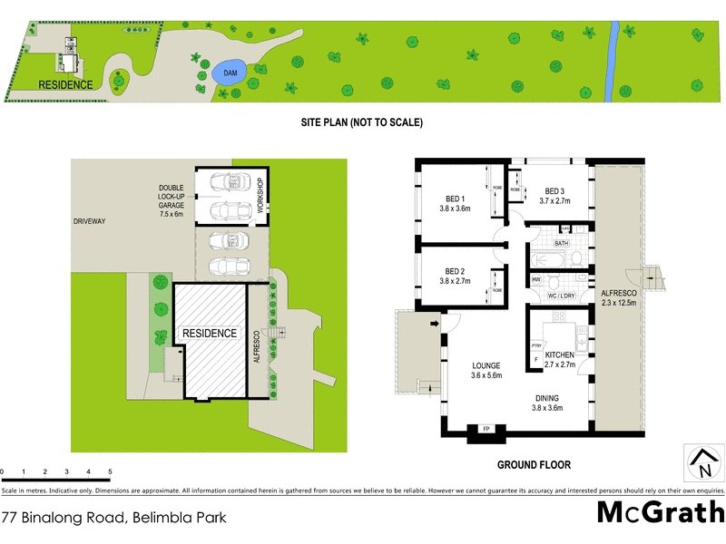 77 Binalong Road, Belimbla Park NSW 2570 Floorplan