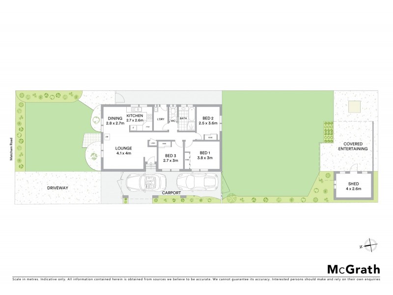 23A Matcham Road, Buxton NSW 2571 Floorplan