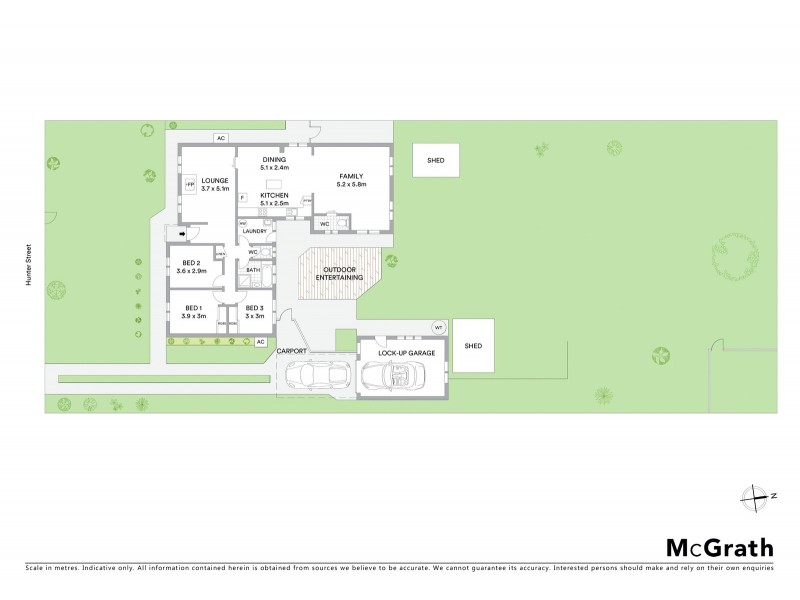 13 Hunter Street, Tahmoor NSW 2573 Floorplan