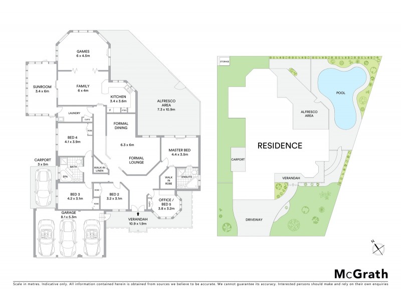 1 Cassinia Place, Mount Annan NSW 2567 Floorplan