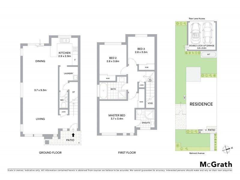 8 Belmont Avenue, Spring Farm NSW 2570 Floorplan