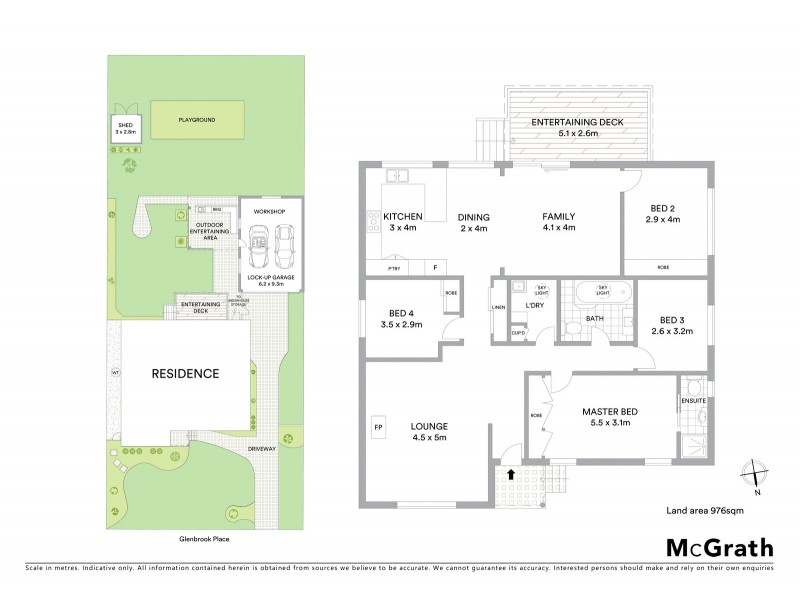 10 Glenbrook Place, The Oaks NSW 2570 Floorplan