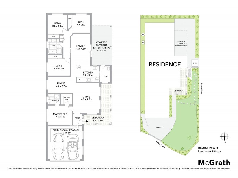 2 Hoop Place, Spring Farm NSW 2570 Floorplan