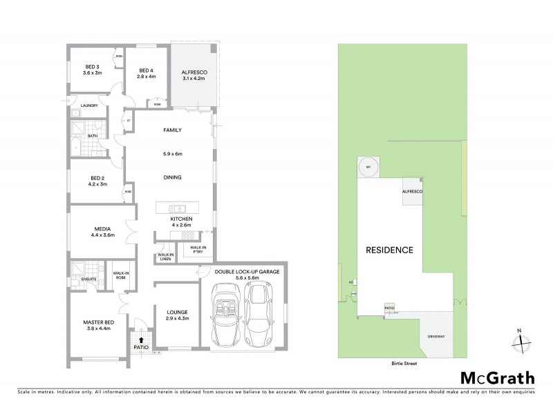 9 Birtle Street, The Oaks NSW 2570 Floorplan