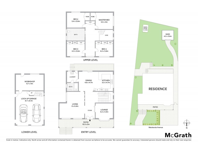 3 MacKenzie Avenue, Mount Warrigal NSW 2528 Floorplan