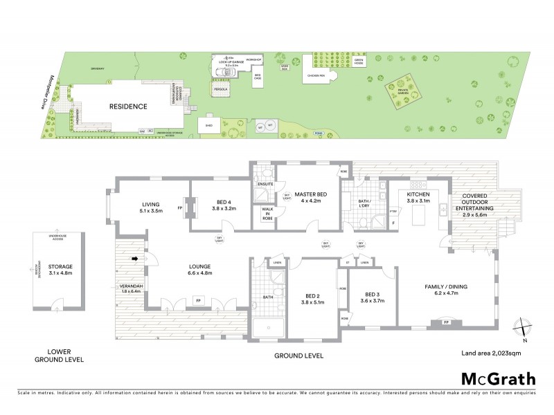 865 Montpelier Drive, The Oaks NSW 2570 Floorplan