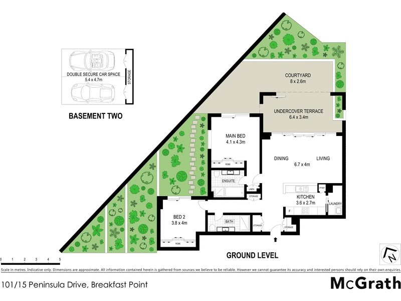 101/15 Peninsula Drive, Breakfast Point NSW 2137 Floorplan