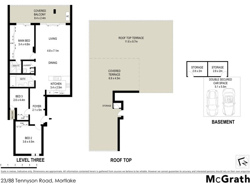 23/88 Tennyson Road, Mortlake NSW 2137 Floorplan