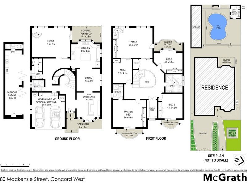 80 Mackenzie Street, Concord West NSW 2138 Floorplan