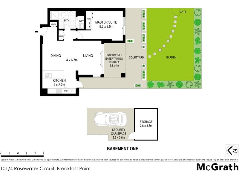 101/4 Rosewater Circuit, Breakfast Point NSW 2137 Floorplan