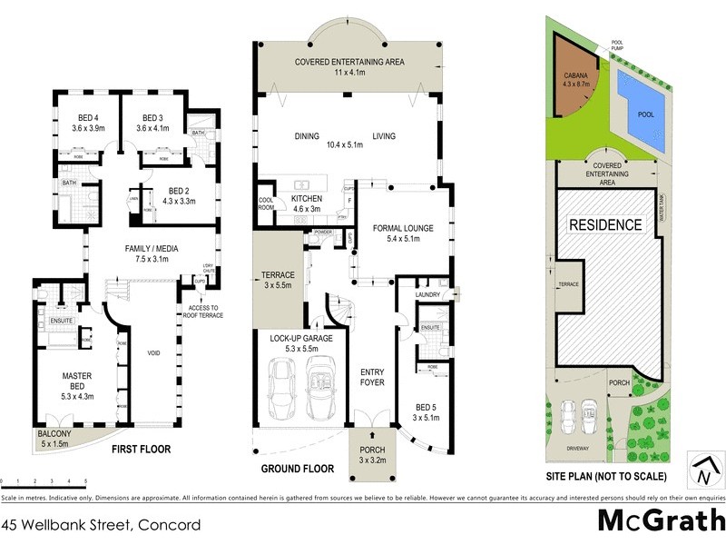 45 Wellbank Street, Concord NSW 2137 Floorplan