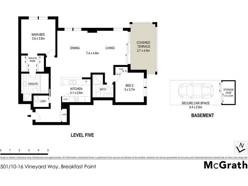 501/10 Vineyard Way, Breakfast Point NSW 2137 Floorplan
