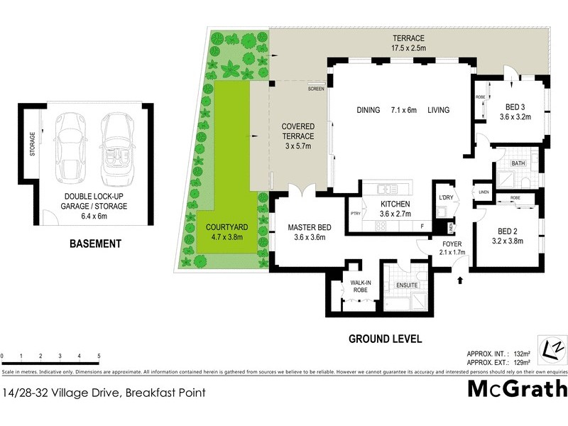 14/28 Village Drive, Breakfast Point NSW 2137 Floorplan