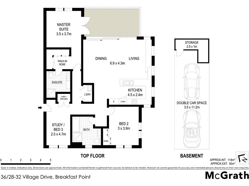 36/28 Village Drive, Breakfast Point NSW 2137 Floorplan