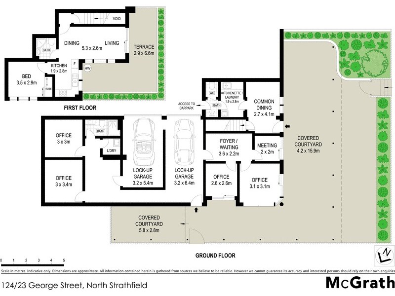 124/23 George Street, North Strathfield NSW 2137 Floorplan