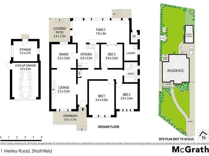 1 Merley Road, Strathfield NSW 2135 Floorplan