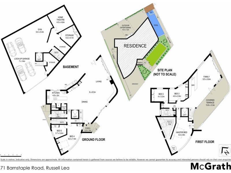 71 Barnstaple Road, Russell Lea NSW 2046 Floorplan
