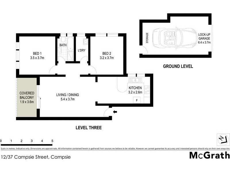 12/37 Campsie Street, Campsie NSW 2194 Floorplan