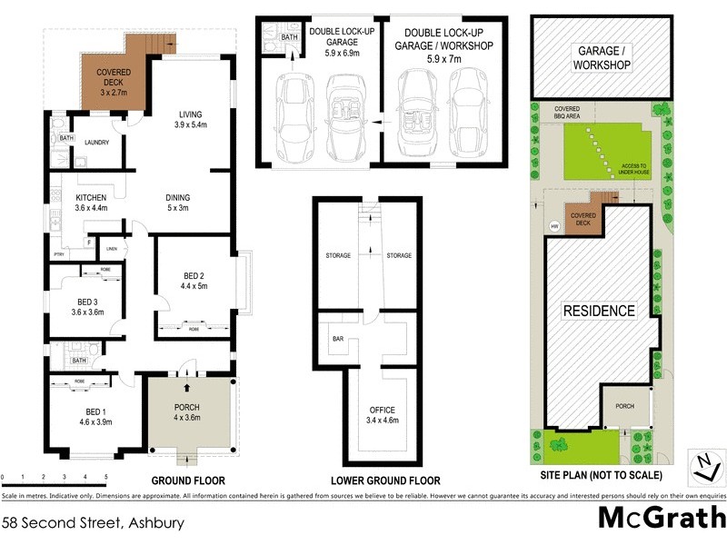 58 Second Street, Ashbury NSW 2193 Floorplan