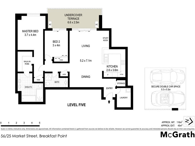 56/25 Market Street, Breakfast Point NSW 2137 Floorplan