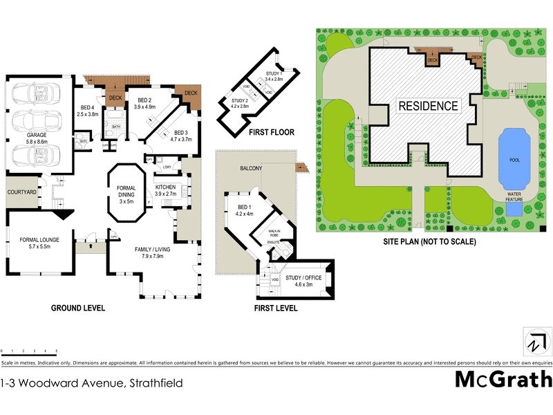 1-3 Woodward Avenue, Strathfield NSW 2135 Floorplan