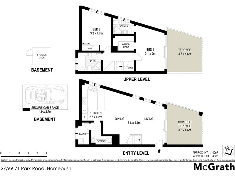 27/69 Park Road, Homebush NSW 2140 Floorplan