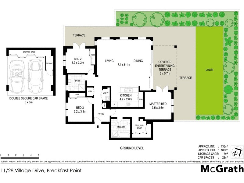 11/28 Village Drive, Breakfast Point NSW 2137 Floorplan