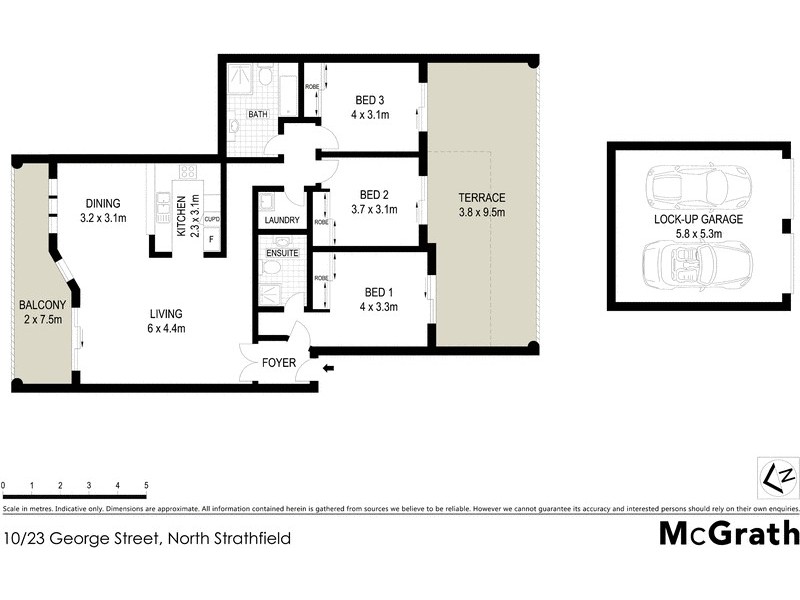 10/23 George Street, North Strathfield NSW 2137 Floorplan