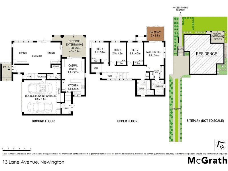 13 Lane Avenue, Newington NSW 2127 Floorplan