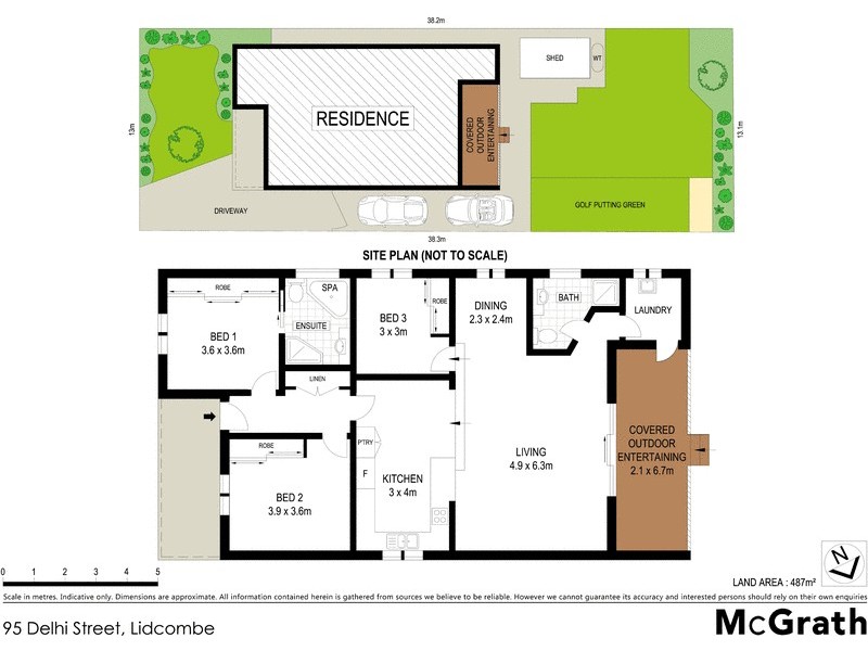 95 Delhi Street, Lidcombe NSW 2141 Floorplan